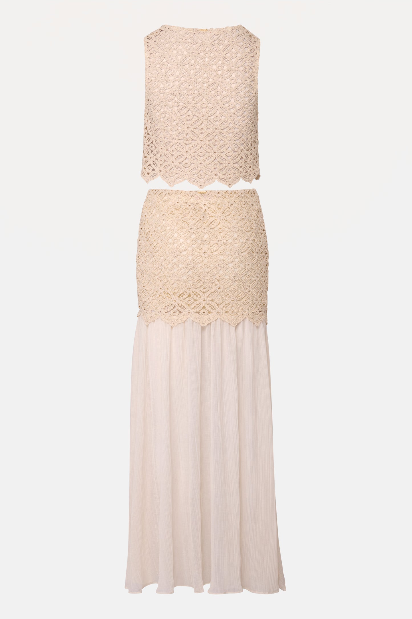 Dune Crochet Set - Beige
