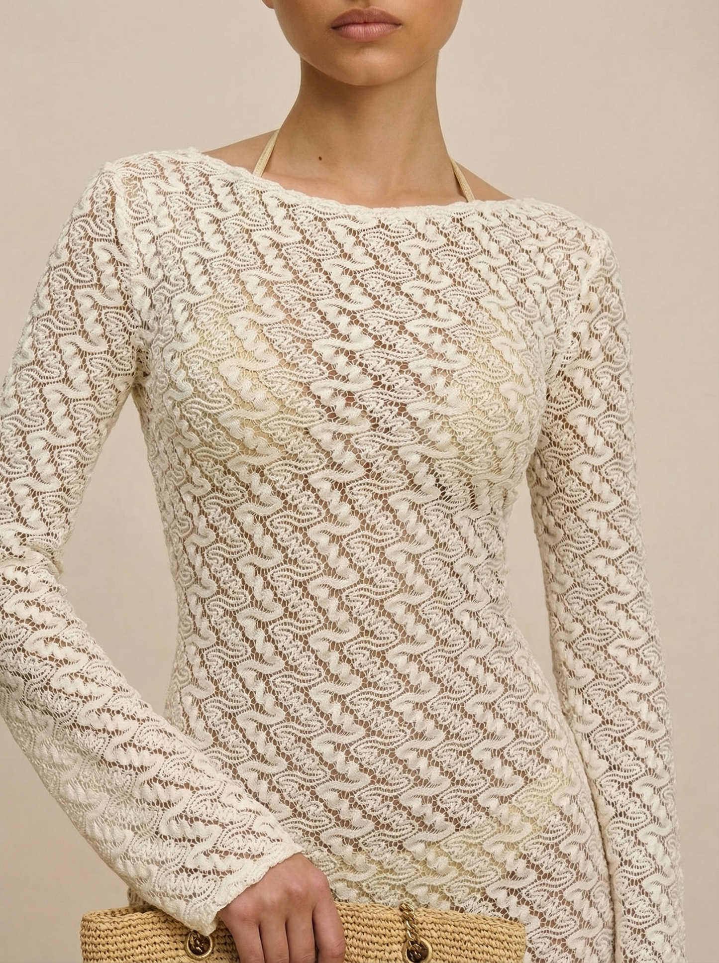 Sophie Beach Dress - Ivory