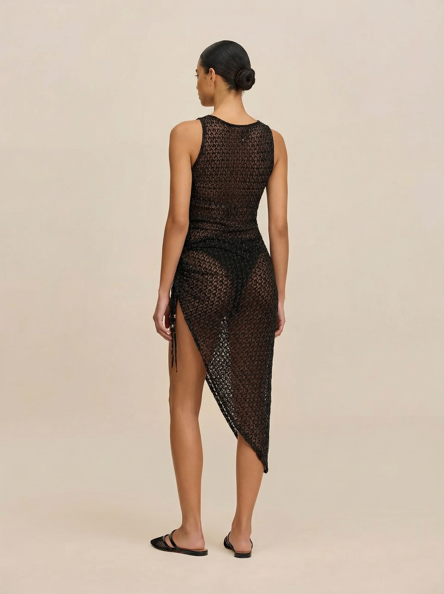 Carmen Black Beach Dress