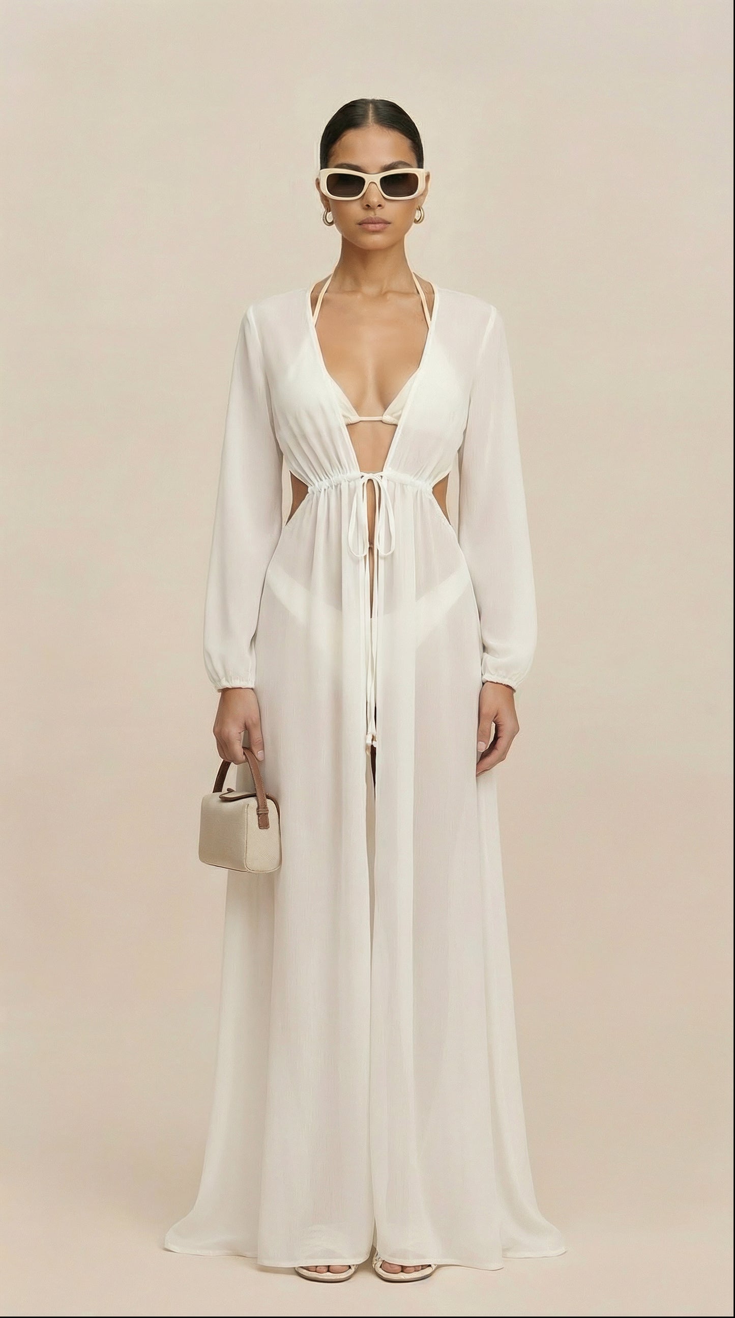 Melissa White Cover Up